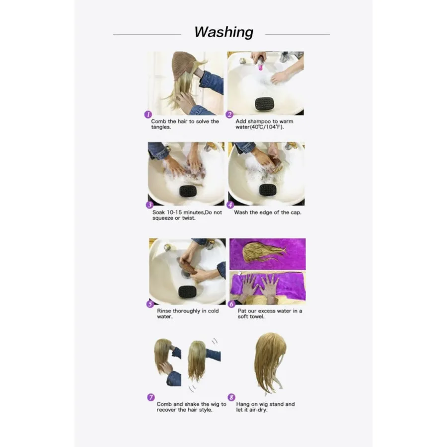 13*2" Lace Front Wigs Synthetic Long Wave 26" Heat Safe 150% Density