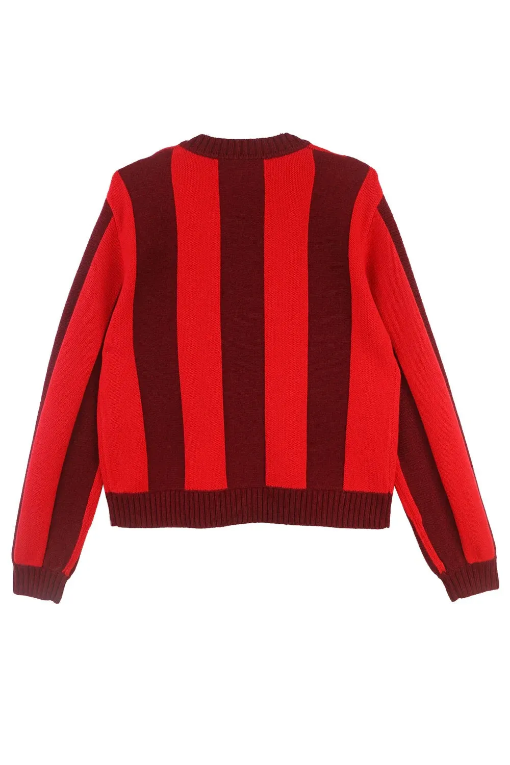 Ace Cardigan (Burgundy Stripe)