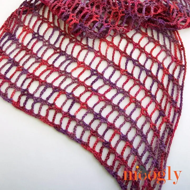 Artfully Simple Angled Scarf by Tamara Kelly