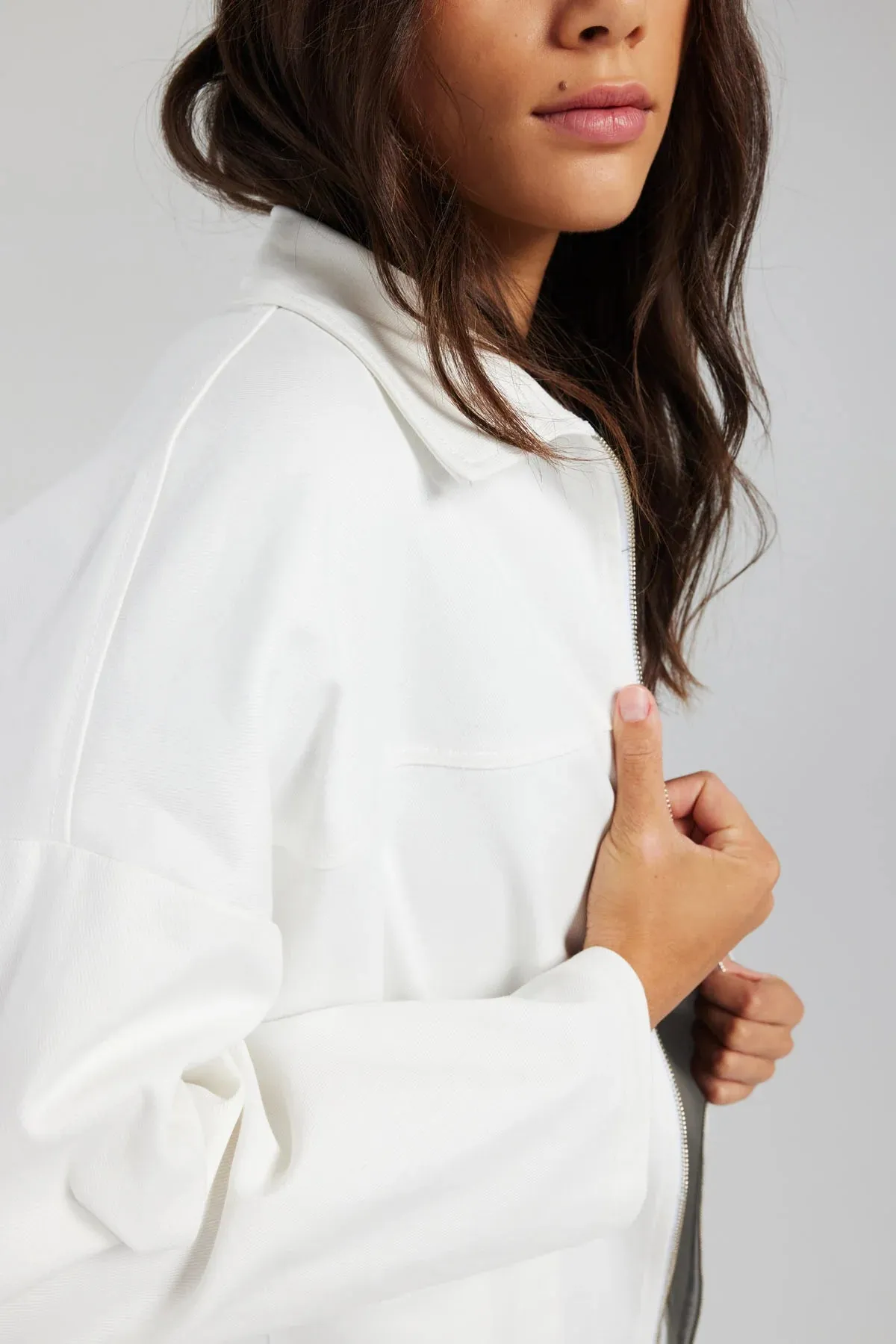 Atlas Jacket | White