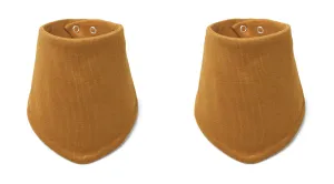 Bib Scarf - Organic Cotton - Golden Caramel