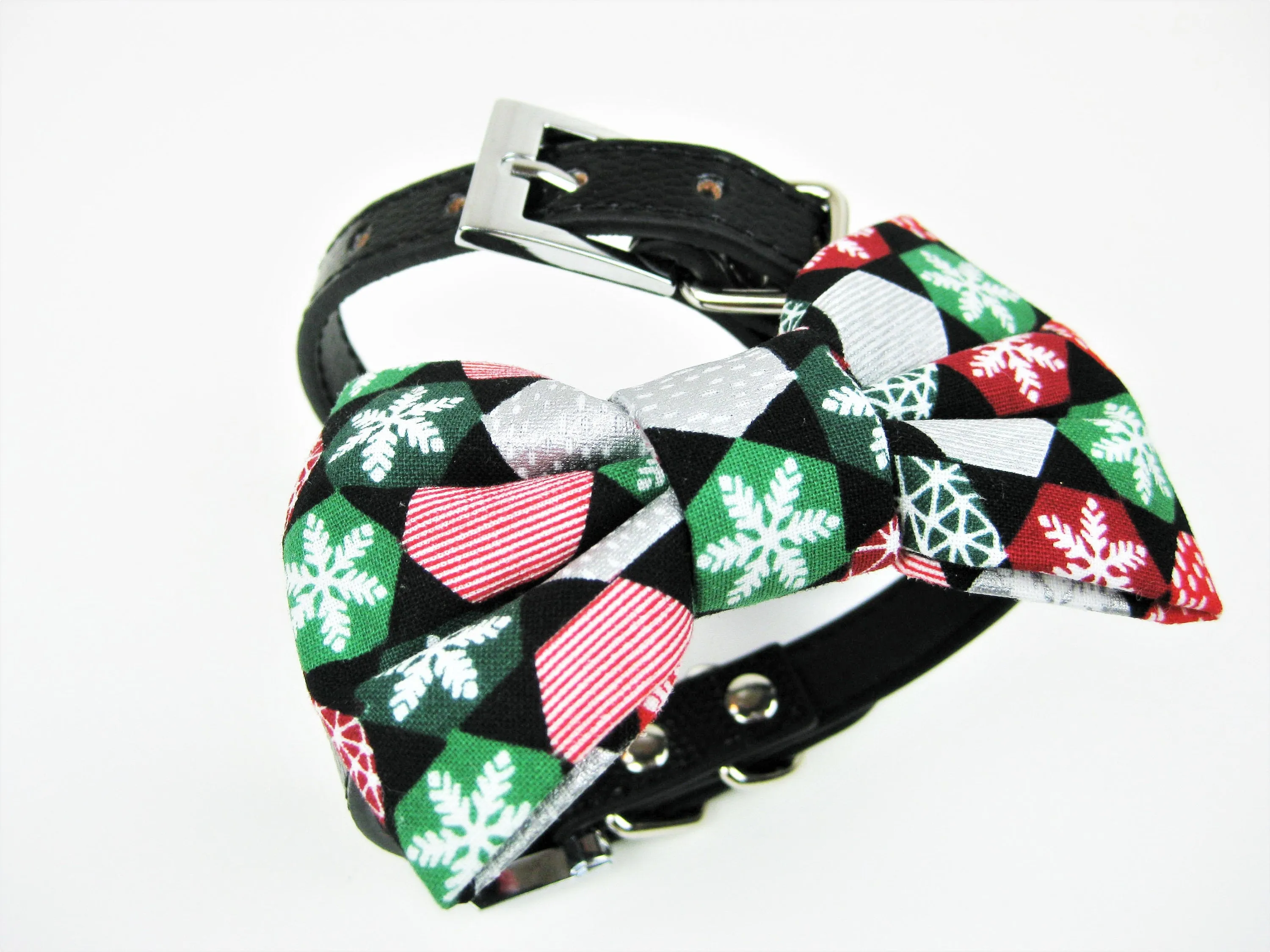 Bowtie Collar | Cubist Snowflake