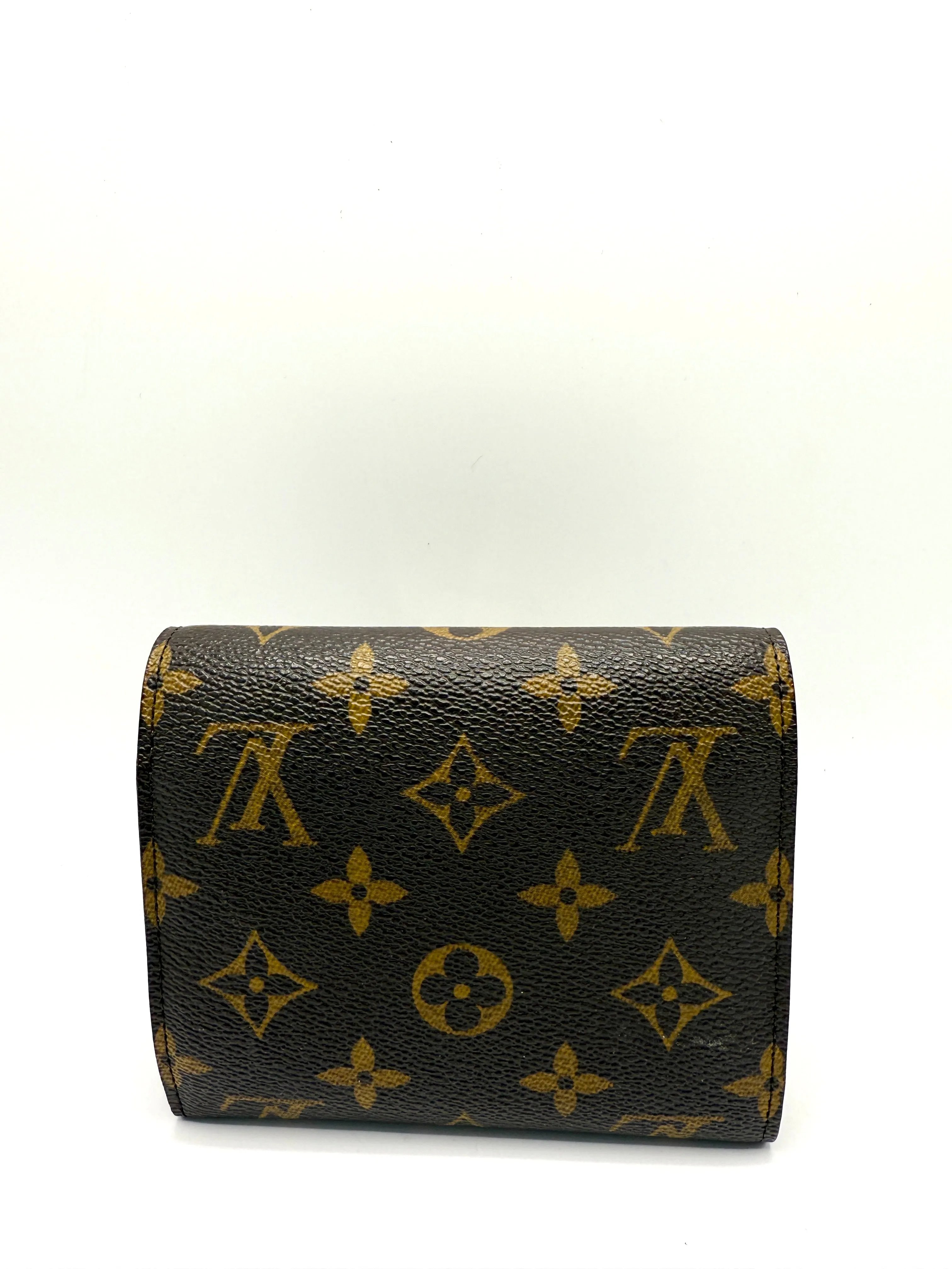 Brown Monogram Stresa Flap Compact Wallet