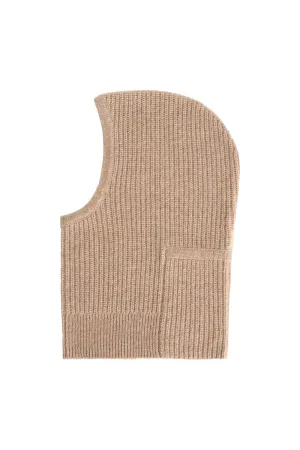 Camel Cashmere Balaclava