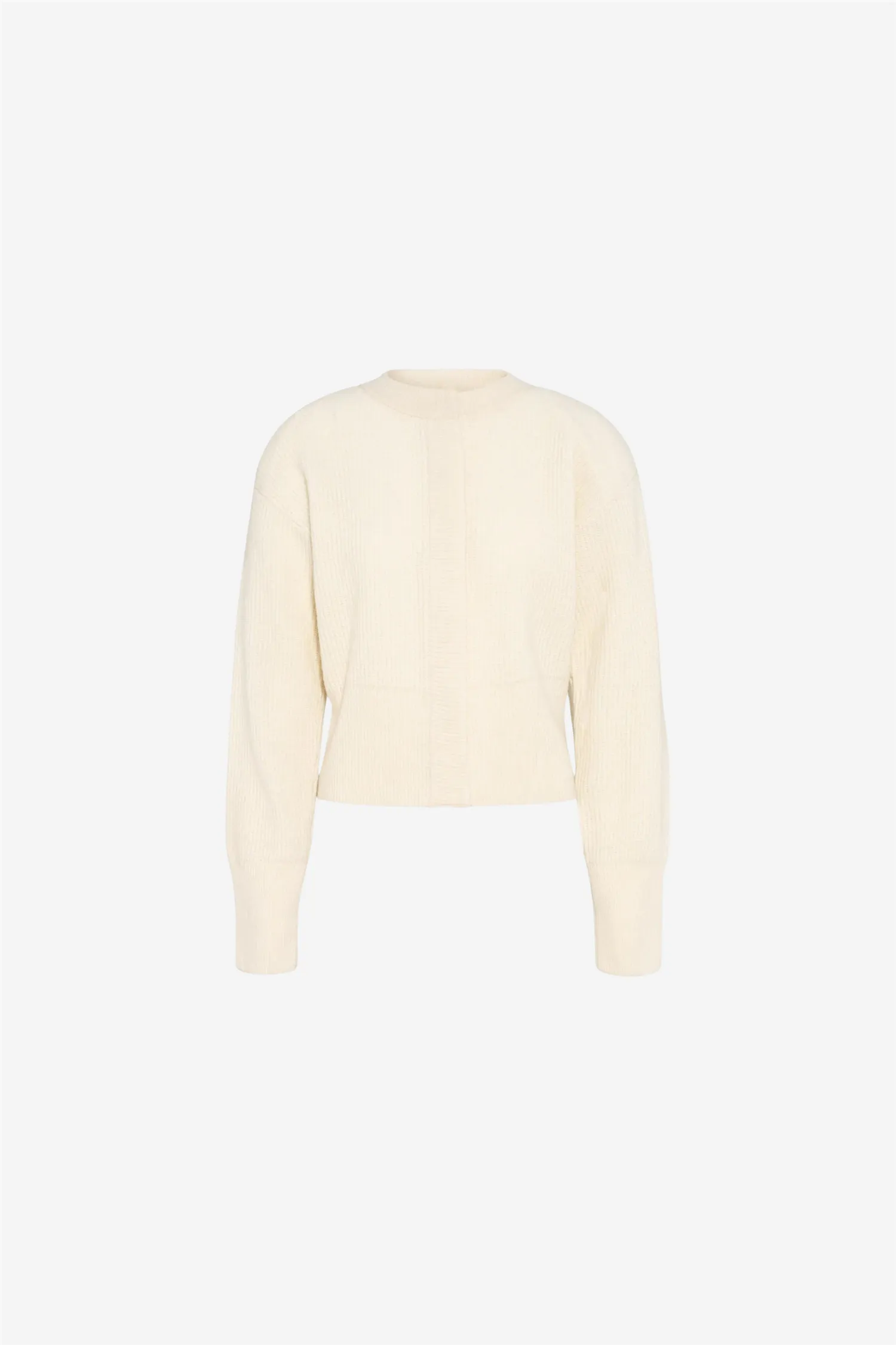 Campbell Merino Cardigan Cream