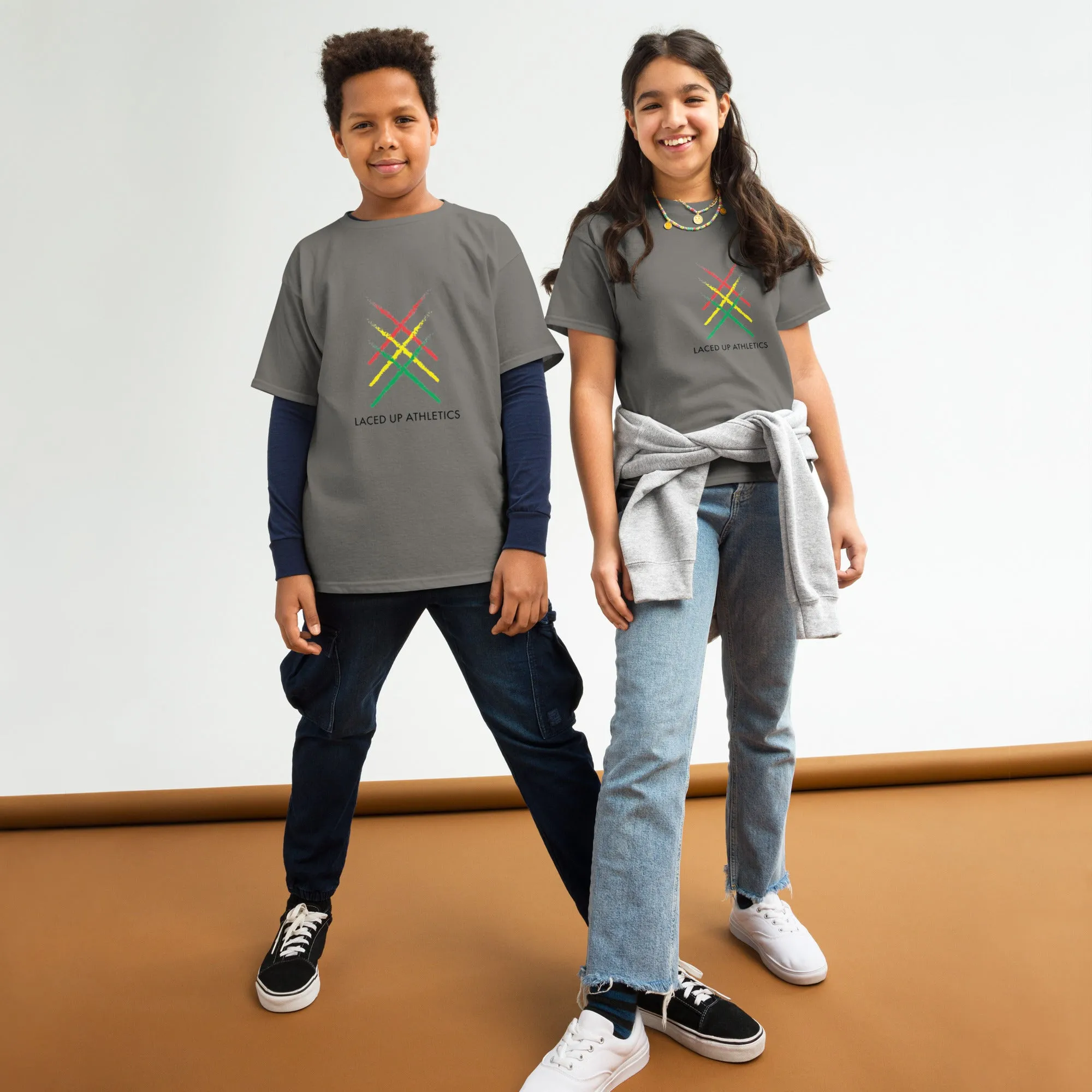 Classic Laced Up Athletics Youth classic tee