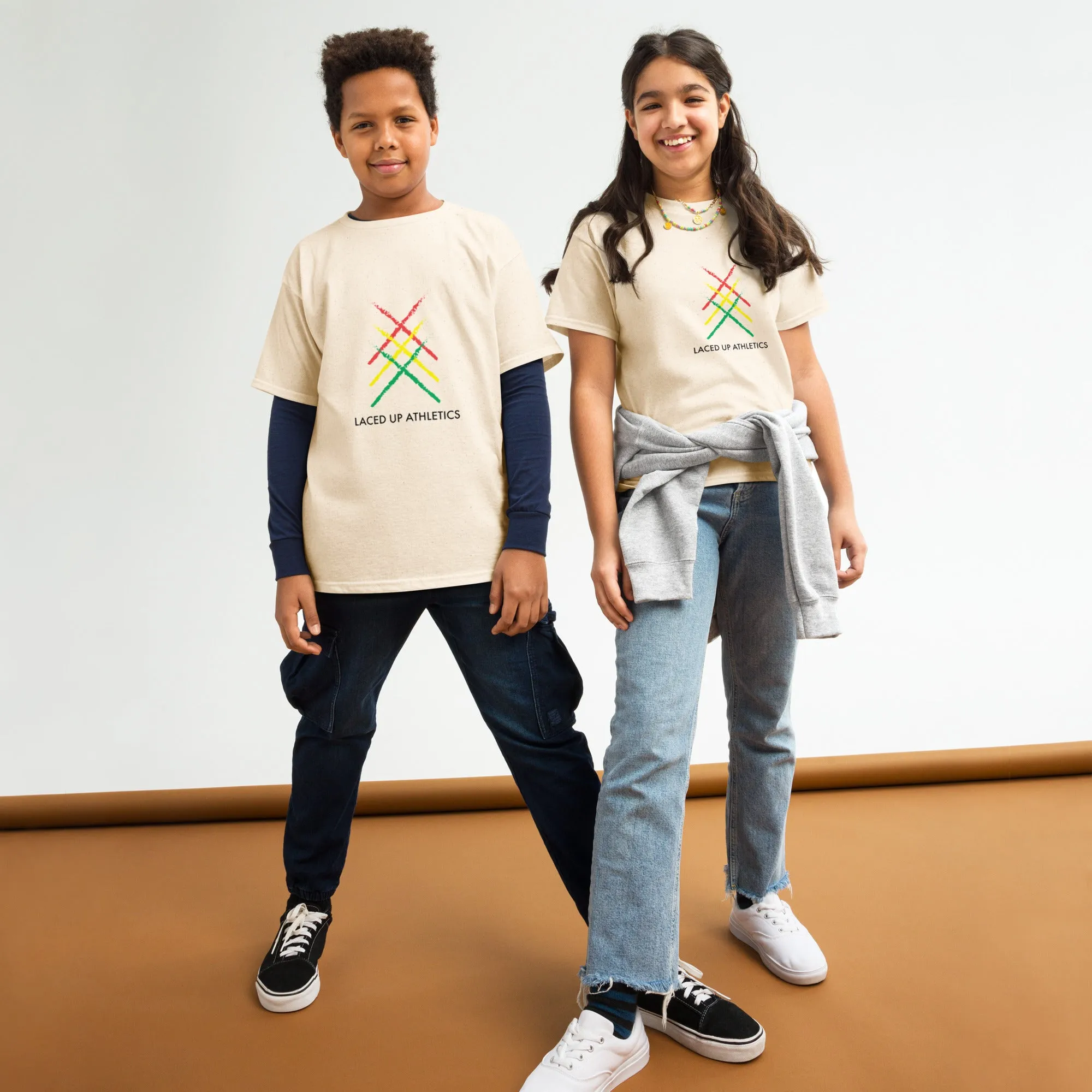 Classic Laced Up Athletics Youth classic tee