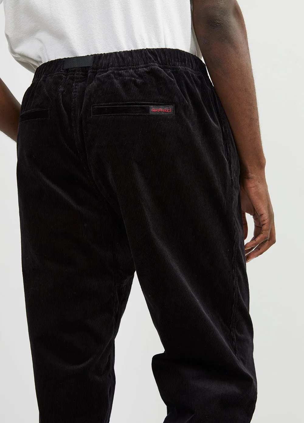 Cord Tuck Tapered Pants