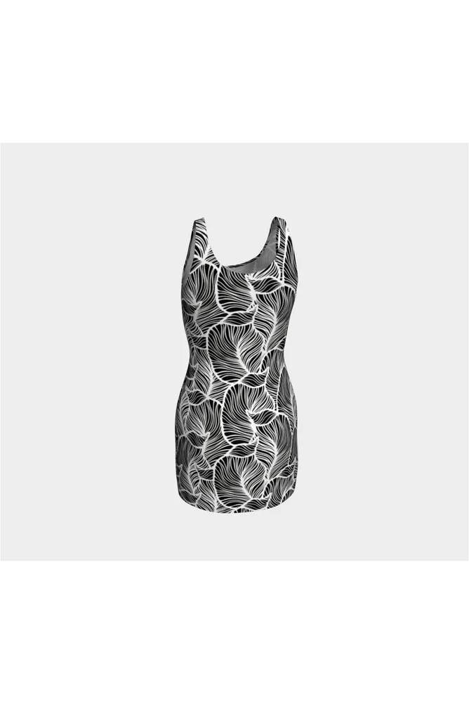 Damask Bodycon Dress