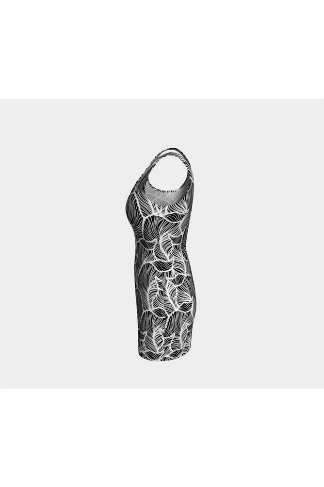 Damask Bodycon Dress