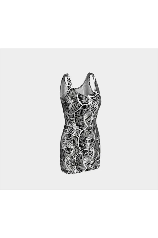 Damask Bodycon Dress
