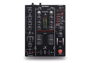 DJ-Tech DJM-303 Twin USB DJ Mixer - Black