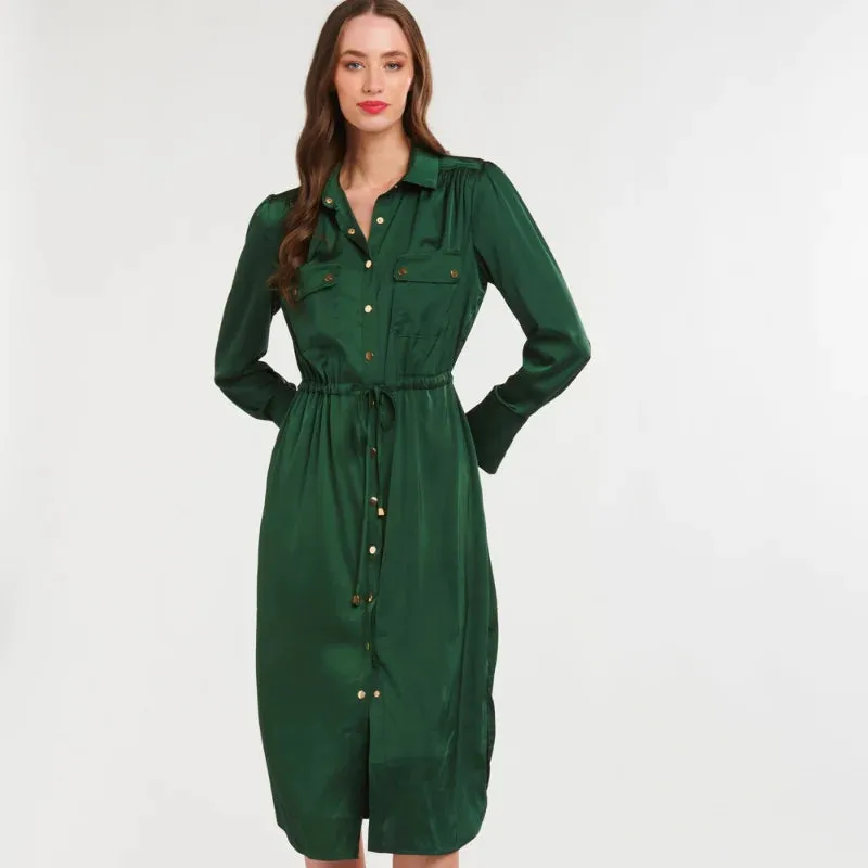 Emerson  Shirt Dress - Khaki