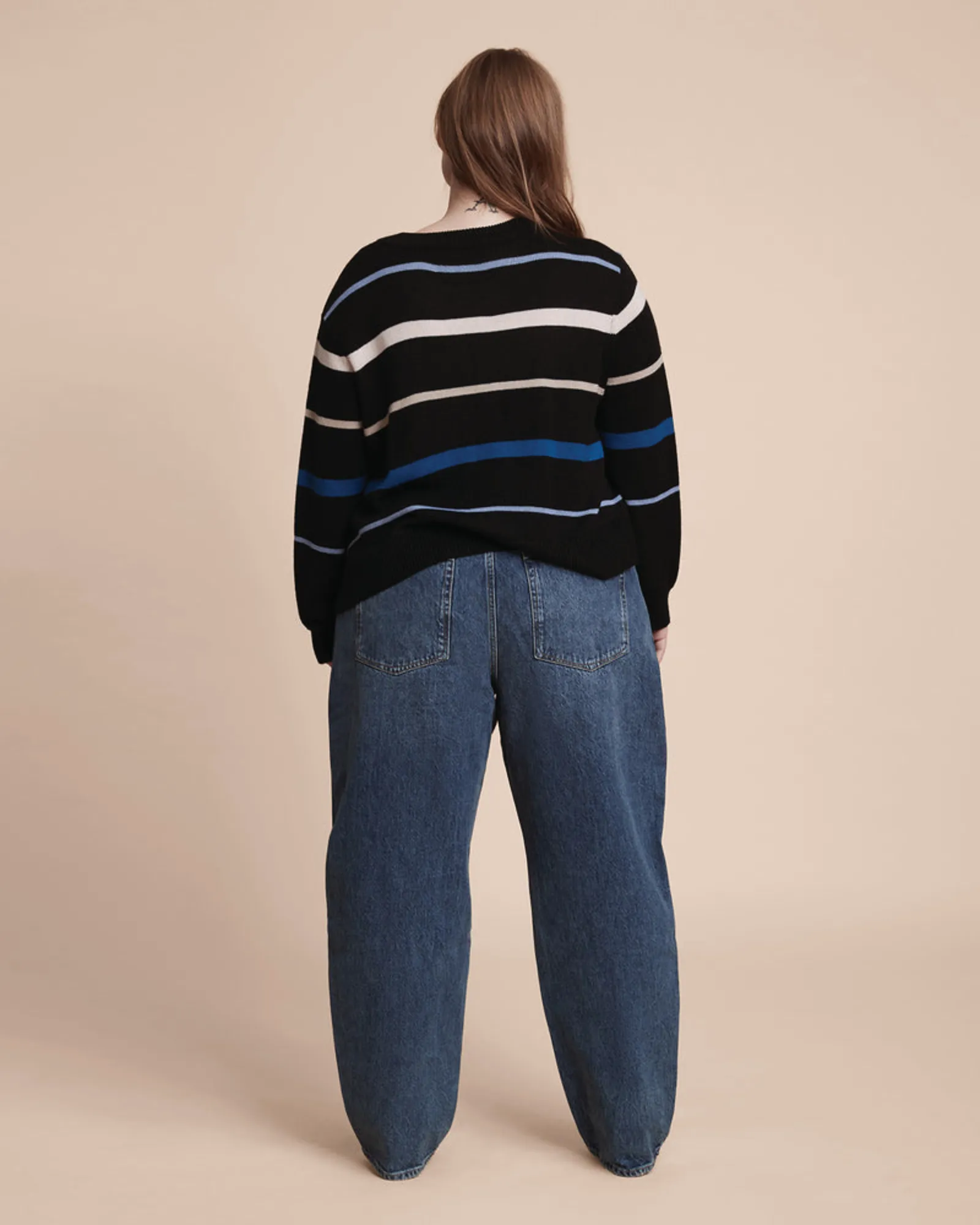 Emily Sweater | Multi Stripe