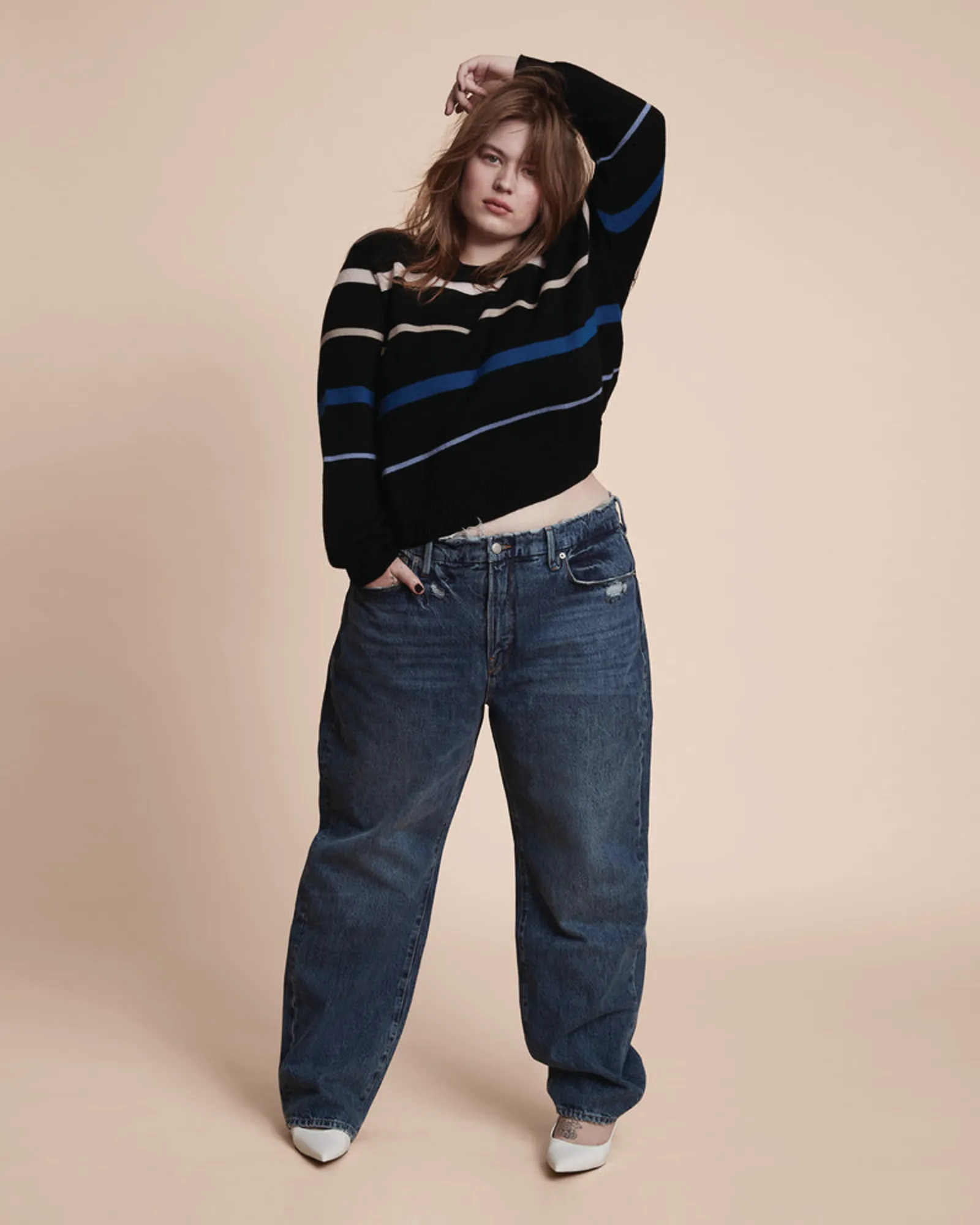 Emily Sweater | Multi Stripe