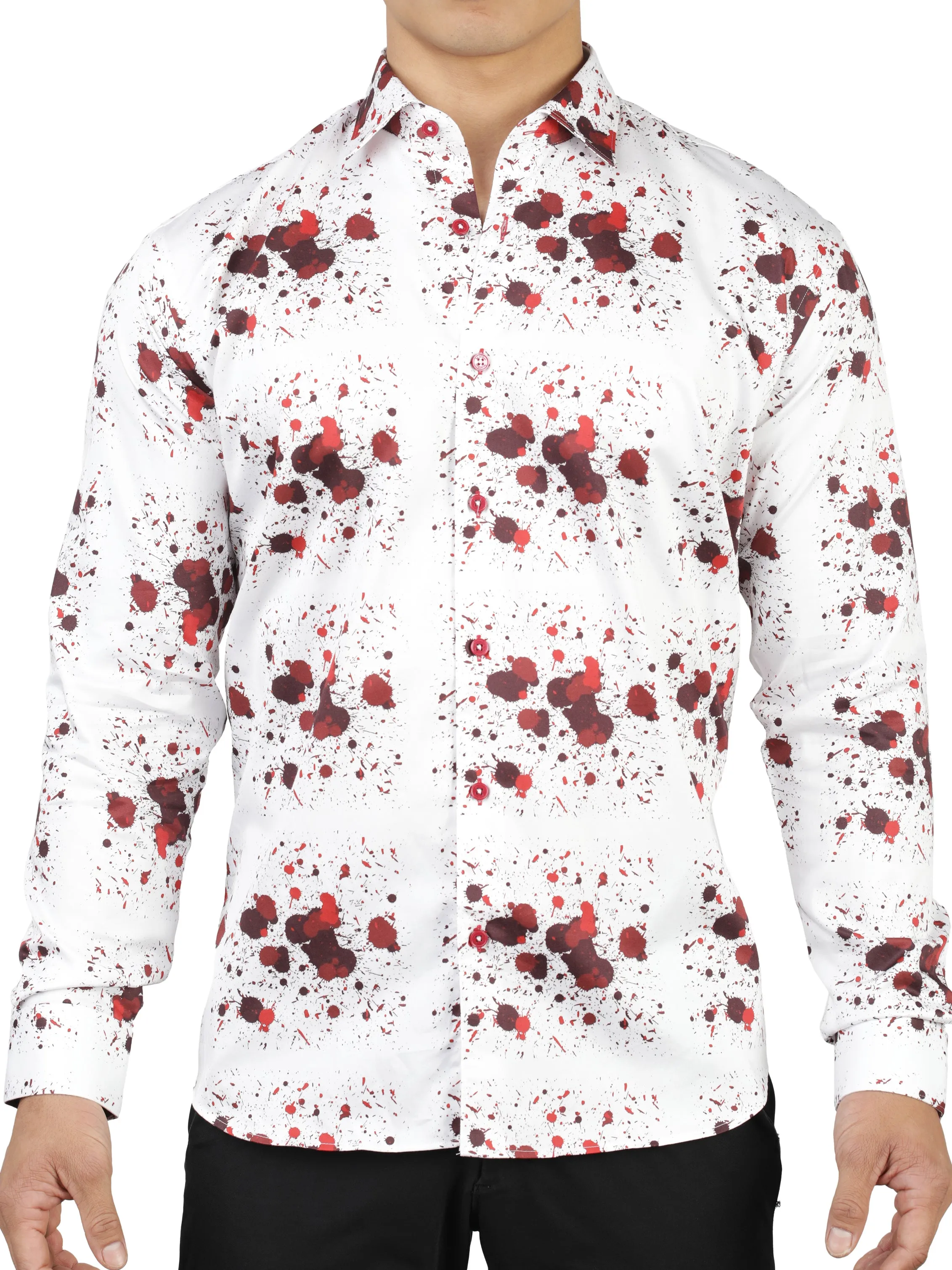 Fibonacci Splash Red