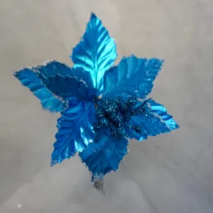 Flower Blue/Silver