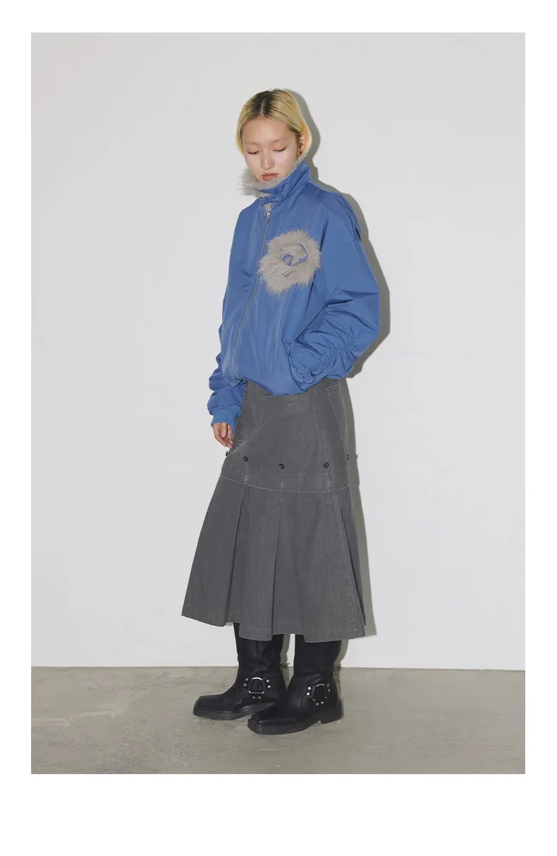 Fur Collar Cotton Jacket