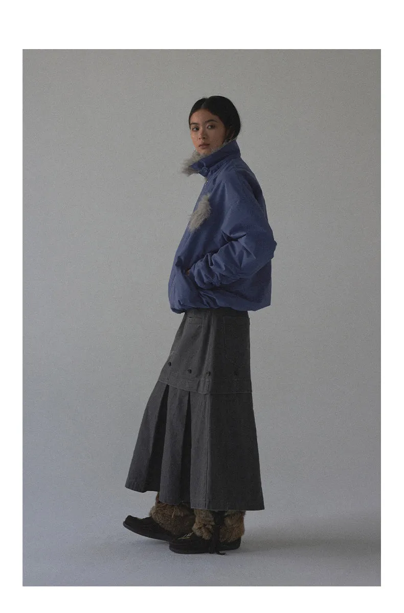Fur Collar Cotton Jacket