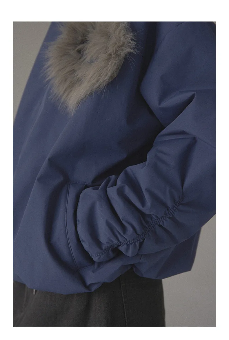 Fur Collar Cotton Jacket