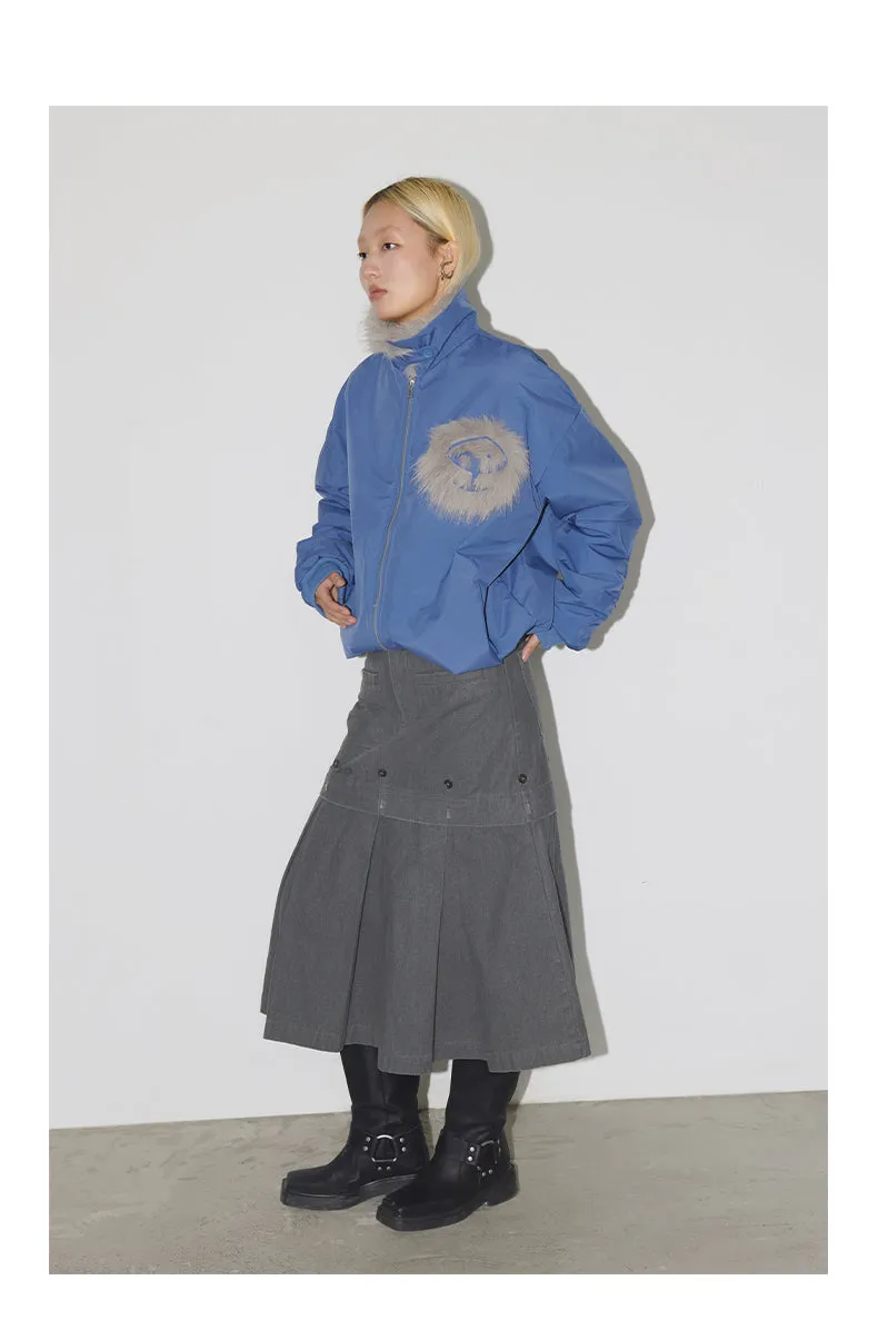 Fur Collar Cotton Jacket