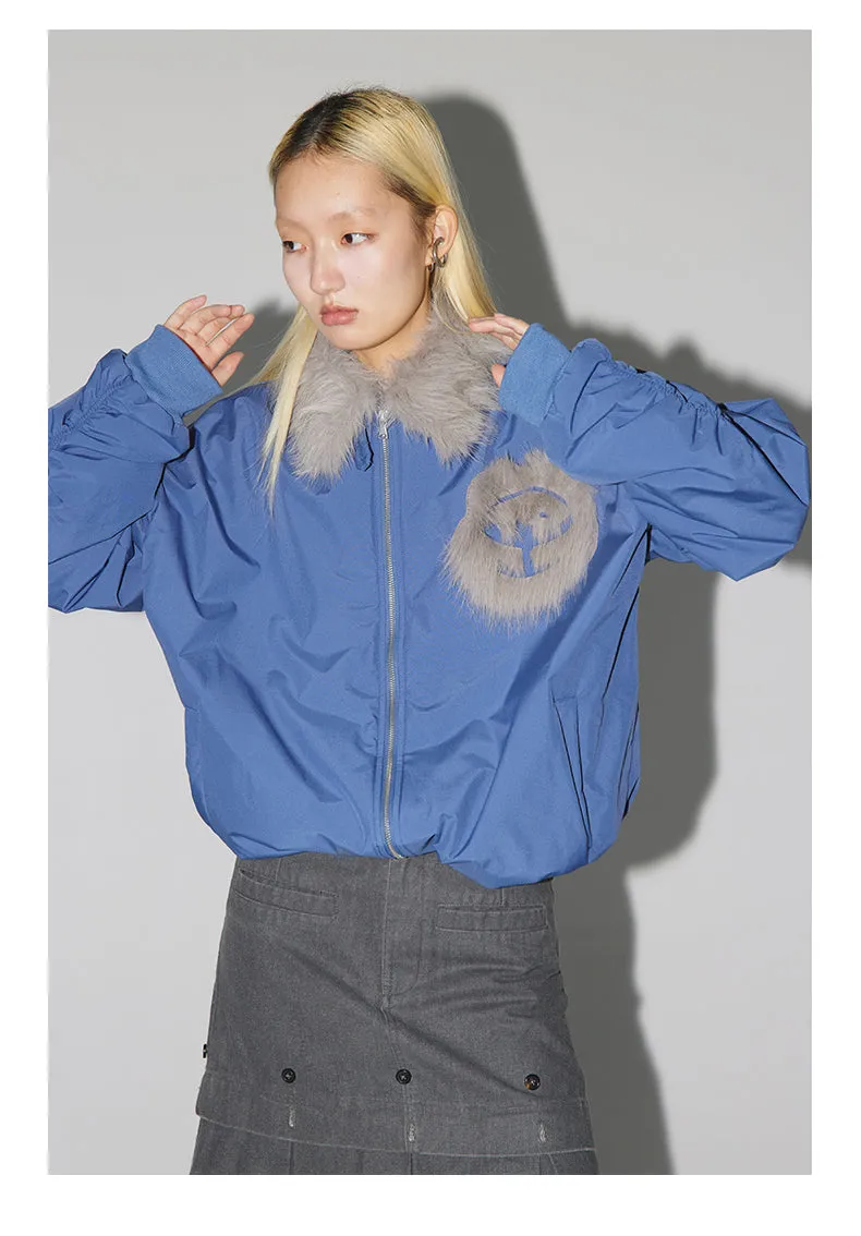 Fur Collar Cotton Jacket