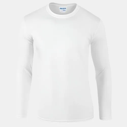 Gildan Premium Cotton Midweight Adult Long Sleeve T-Shirt