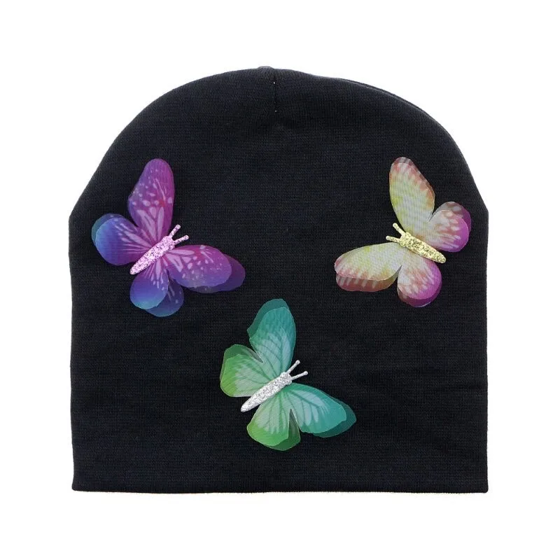 Girls 3D Butterfly Beanie Hat - ONLY 3 LEFT !!!