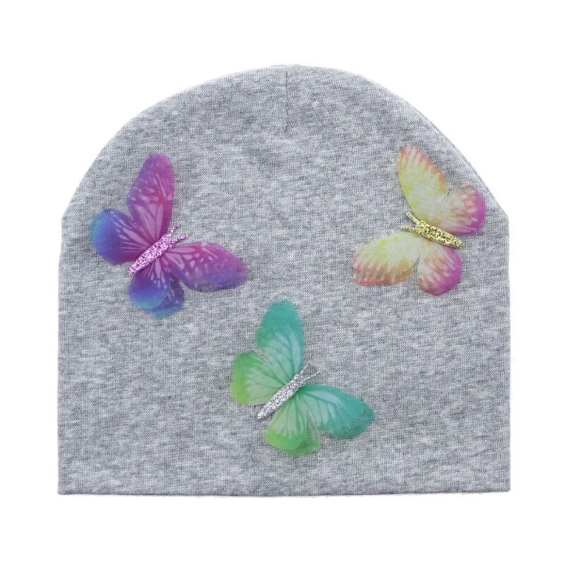 Girls 3D Butterfly Beanie Hat - ONLY 3 LEFT !!!
