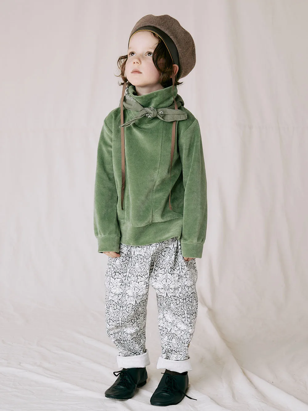 Green Turtleneck Top