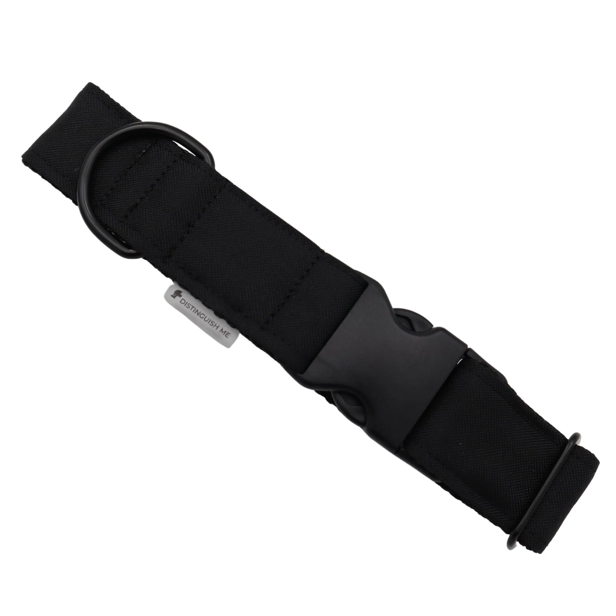 Handmade Dog Collar | Black | Width: 15-20-25-30-40-50 mm