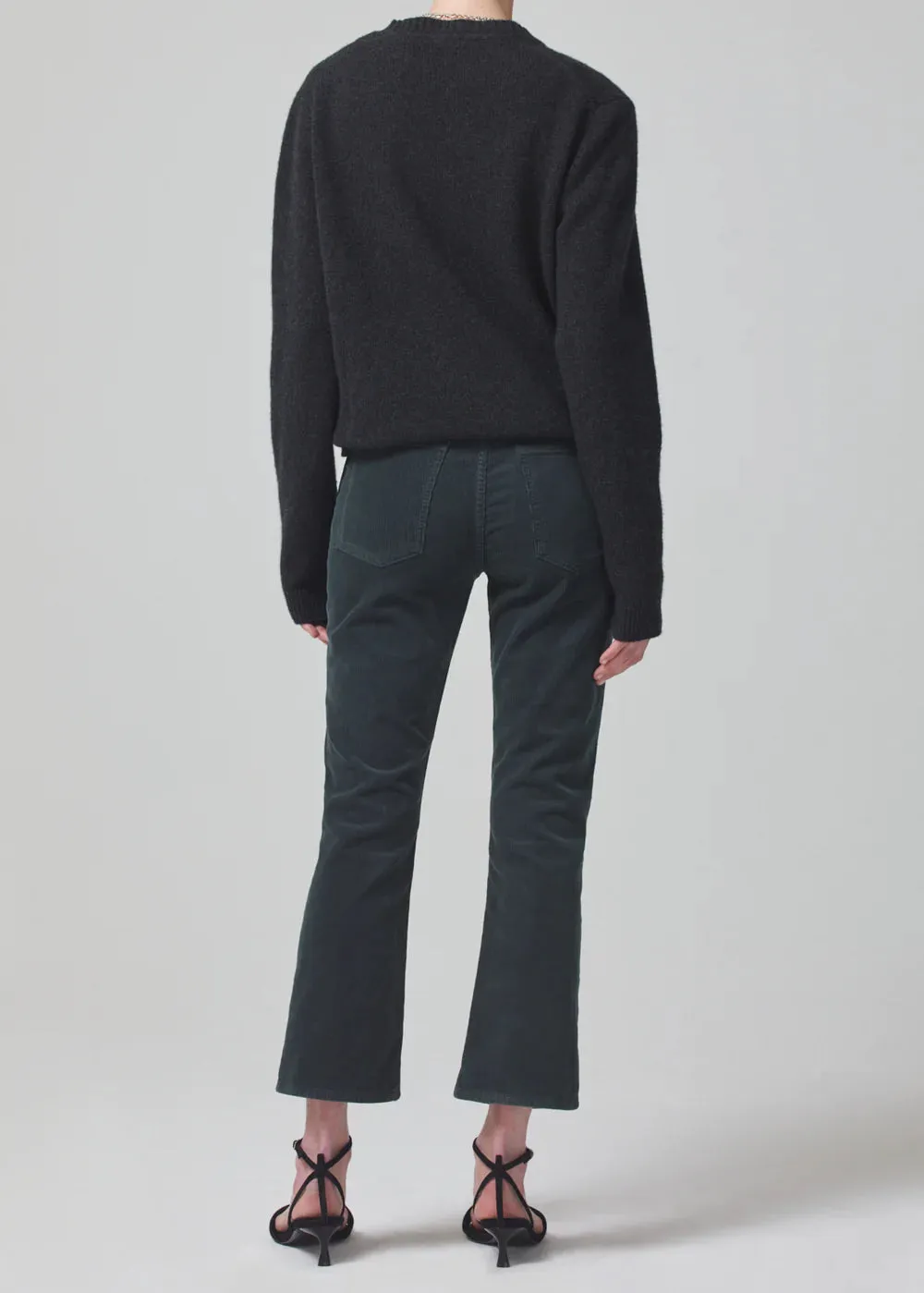 Isola Cropped Boot in Corduroy