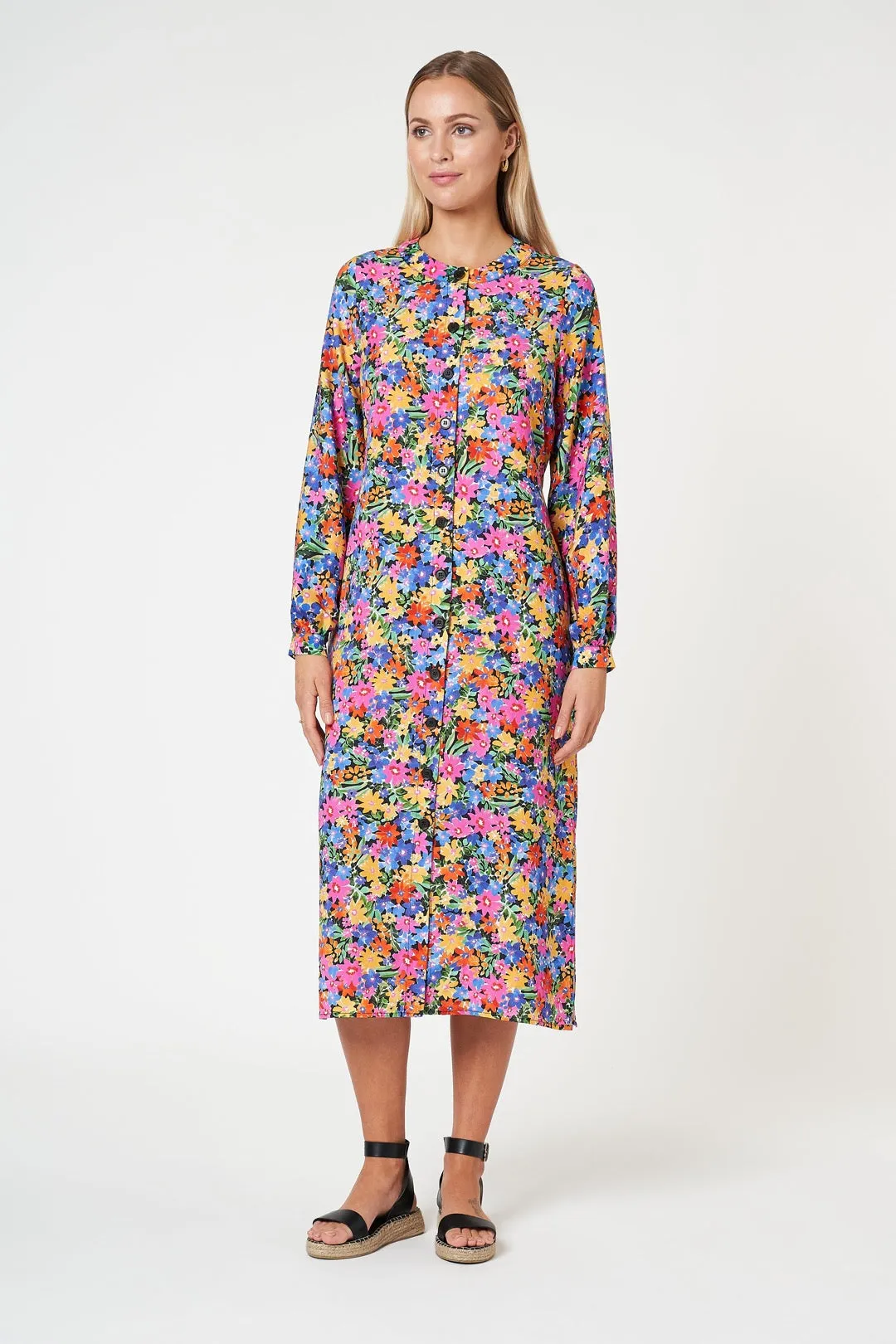 Jessica Shirt Dress Bloom