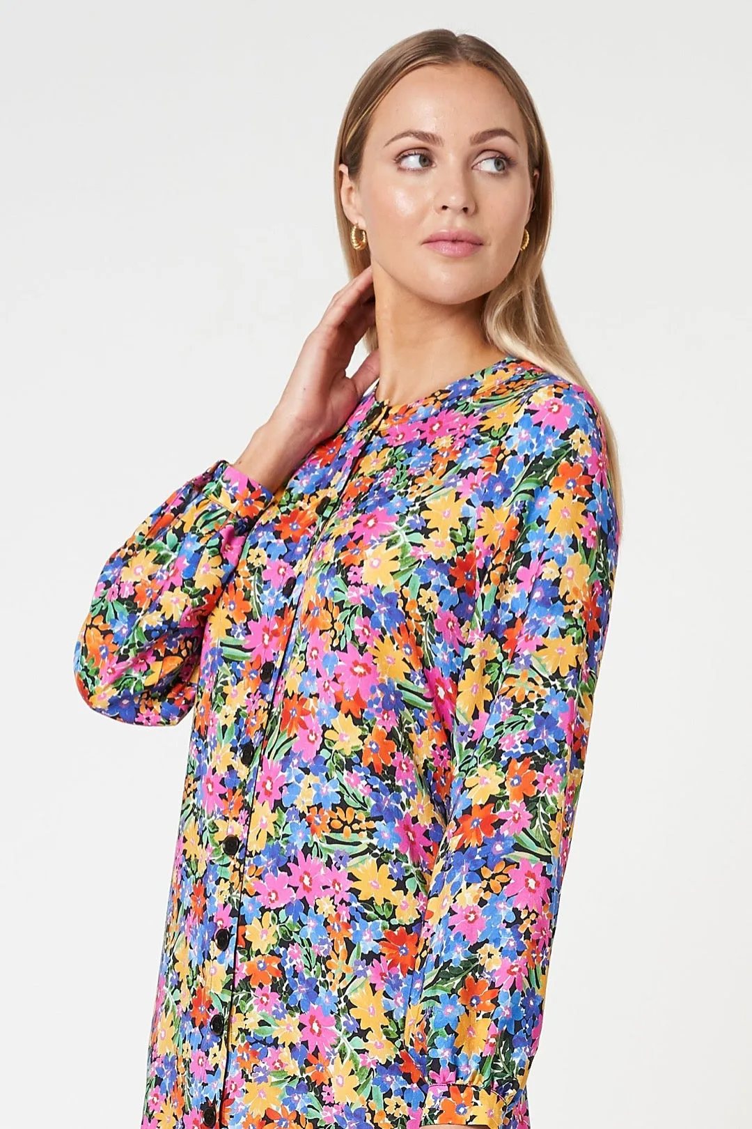 Jessica Shirt Dress Bloom