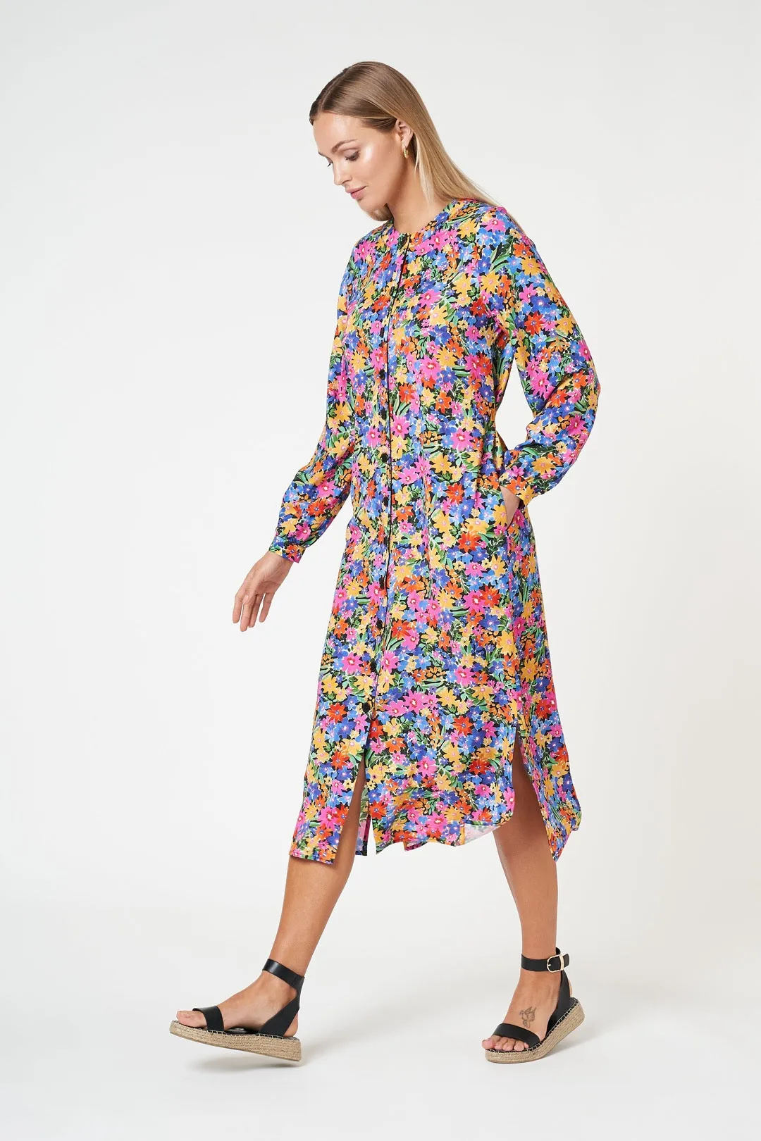 Jessica Shirt Dress Bloom