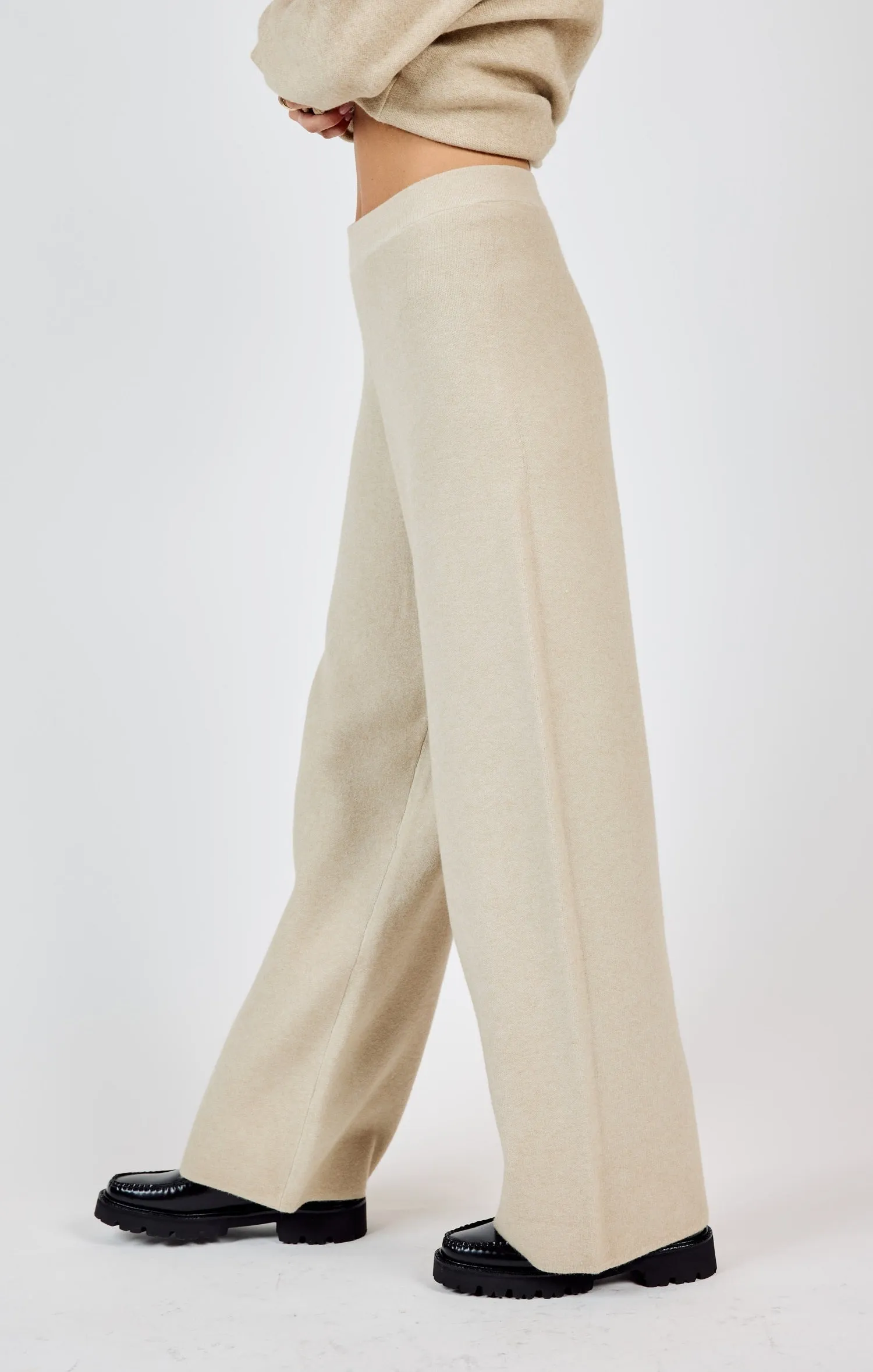 Kelsie Knit Pants | Stone