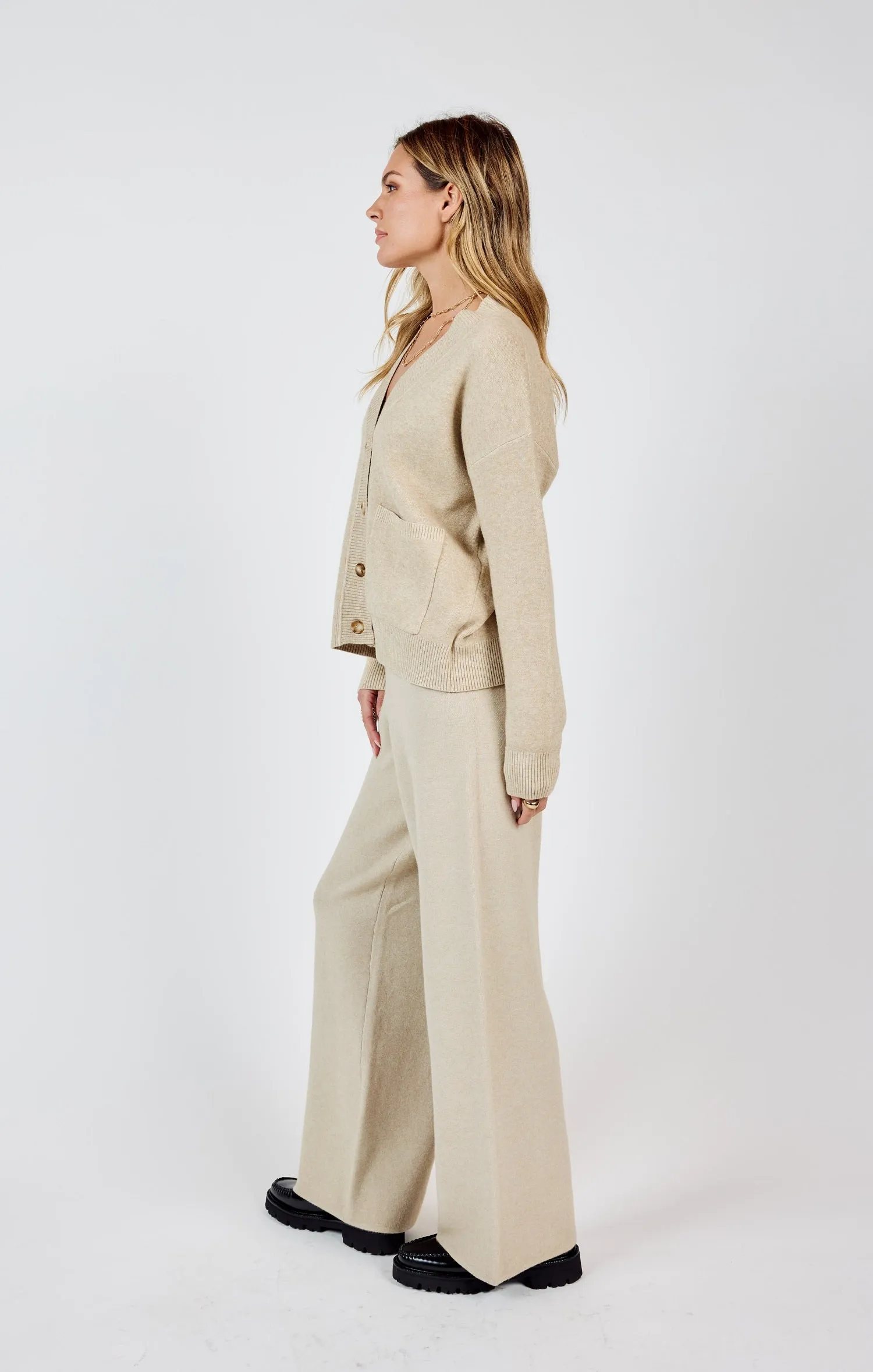Kelsie Knit Pants | Stone