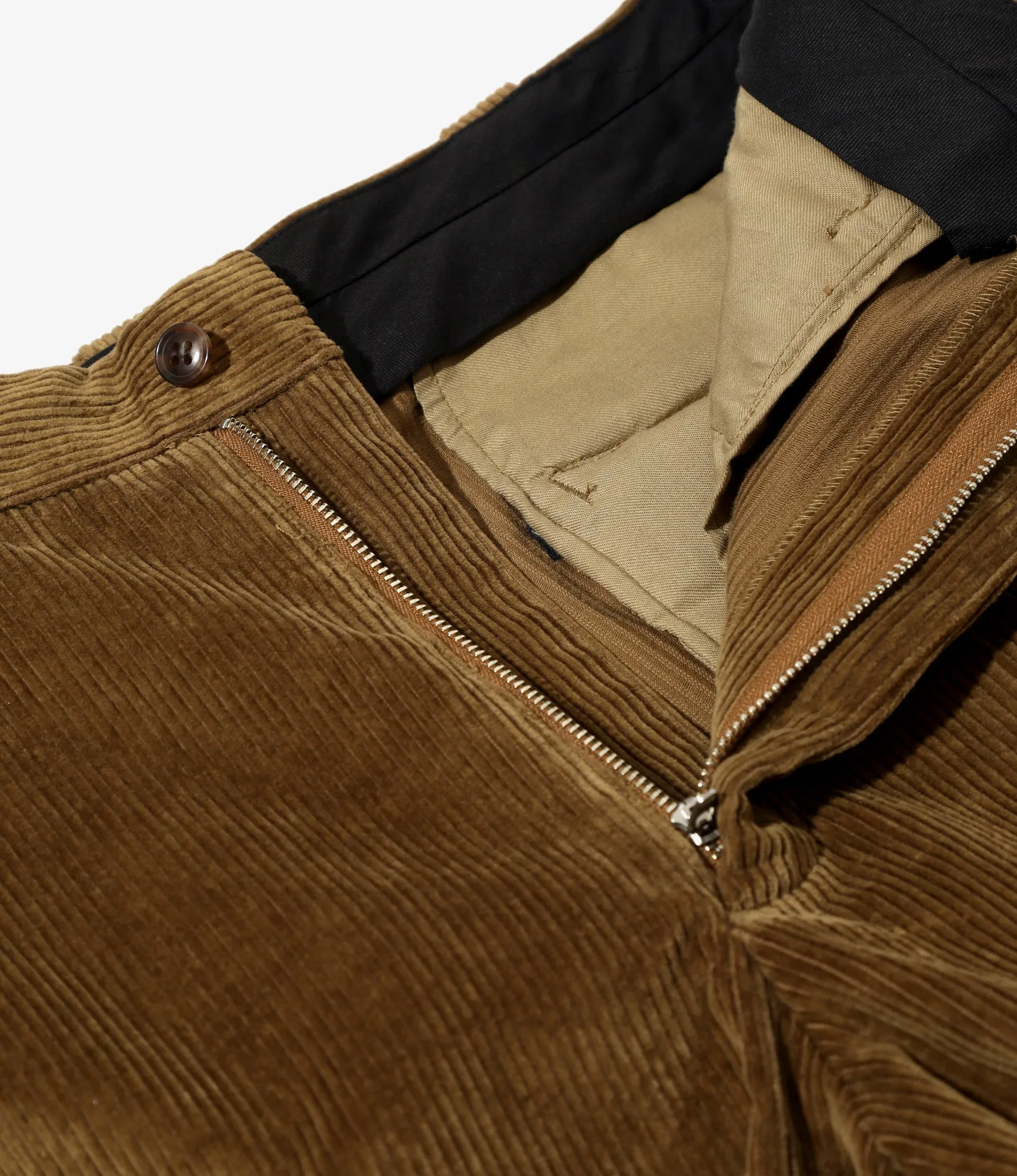 L Pocket Trouser - Brown - 8W Corduroy