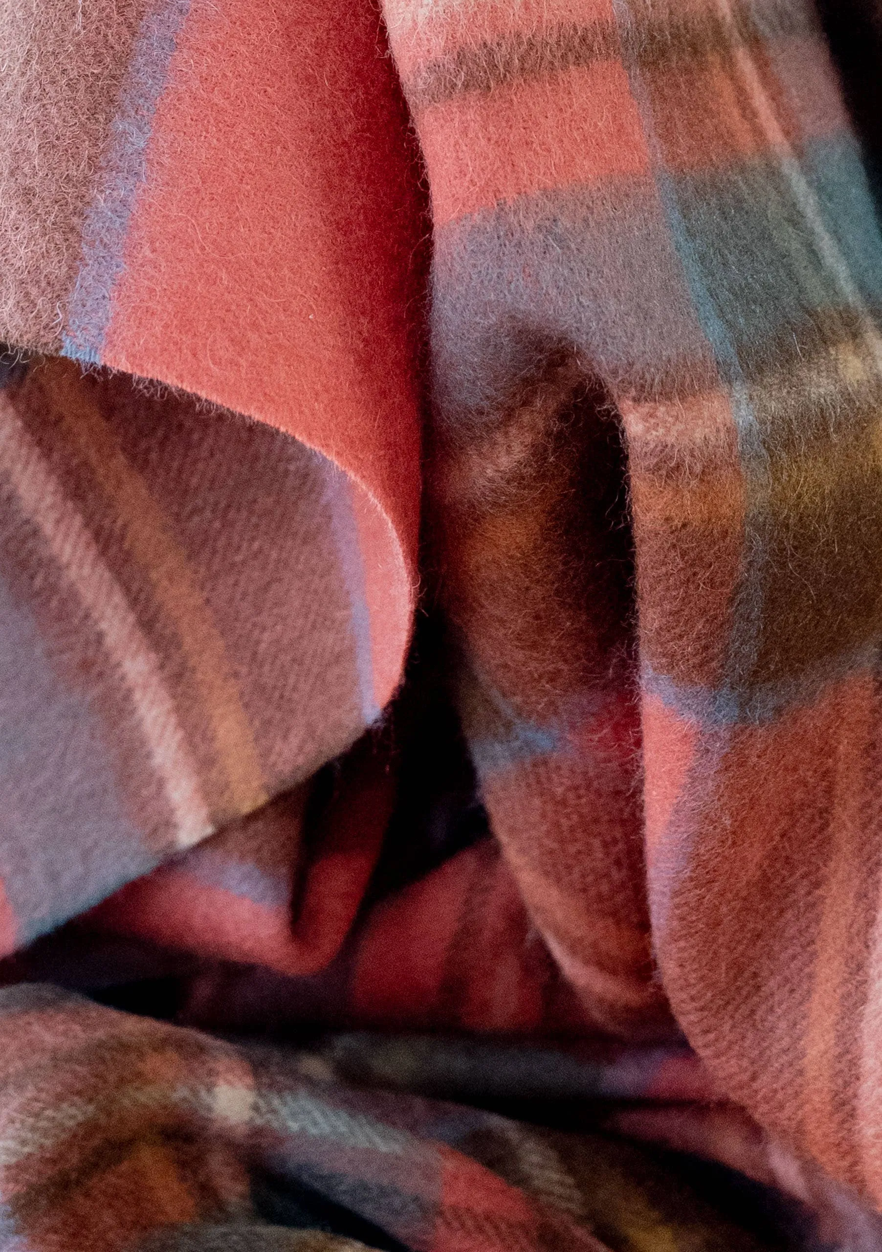 Lambswool Tartan Bed Scarf