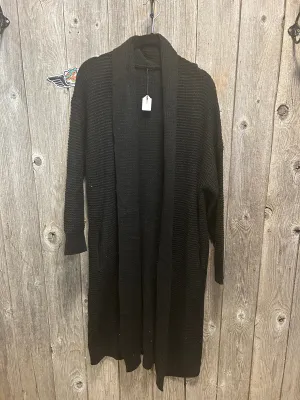 Long Black Cardigan