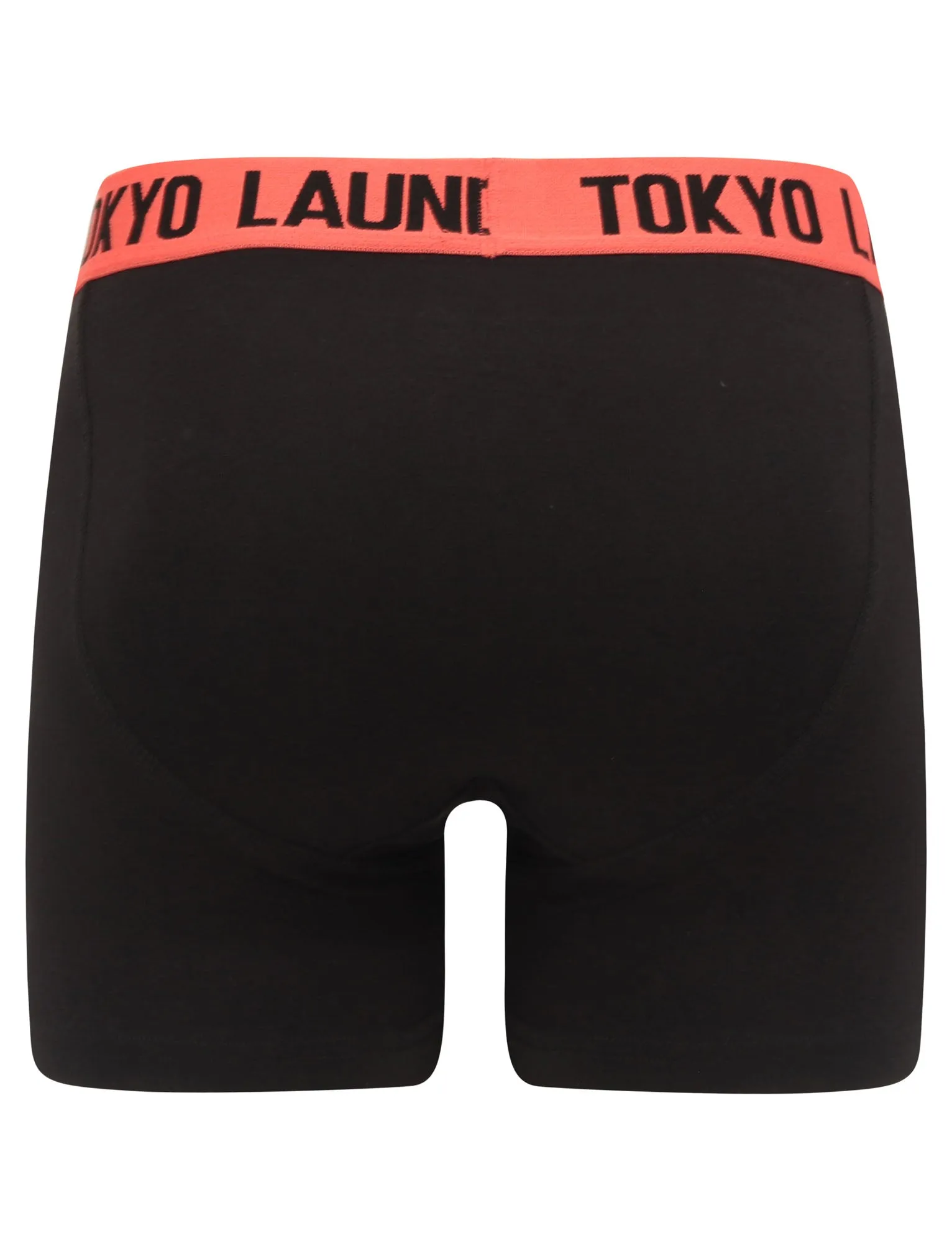 Nelson 2 (2 Pack) Boxer Shorts Set in Hot Coral / Lavender Herb - Tokyo Laundry