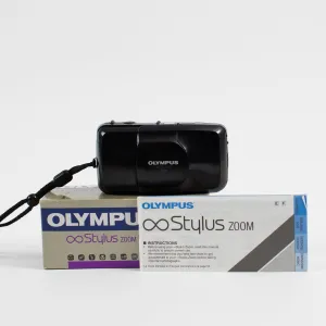 Olympus Infinity Stylus Zoom (Black) With Original Box