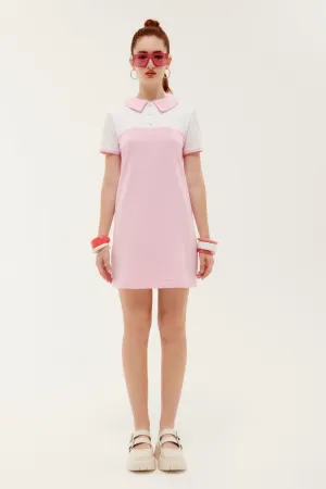 PINK PIQUÉ MINI "CLUB DRESS"