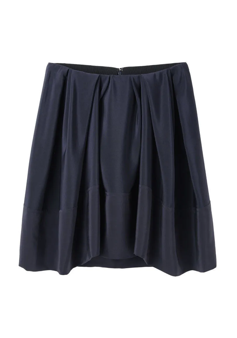 Pleated Umbrella Skirt