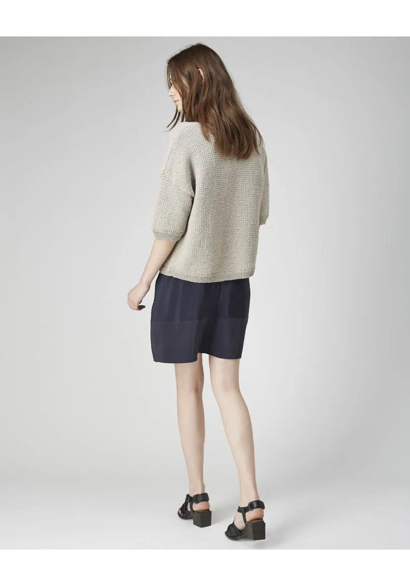 Pleated Umbrella Skirt