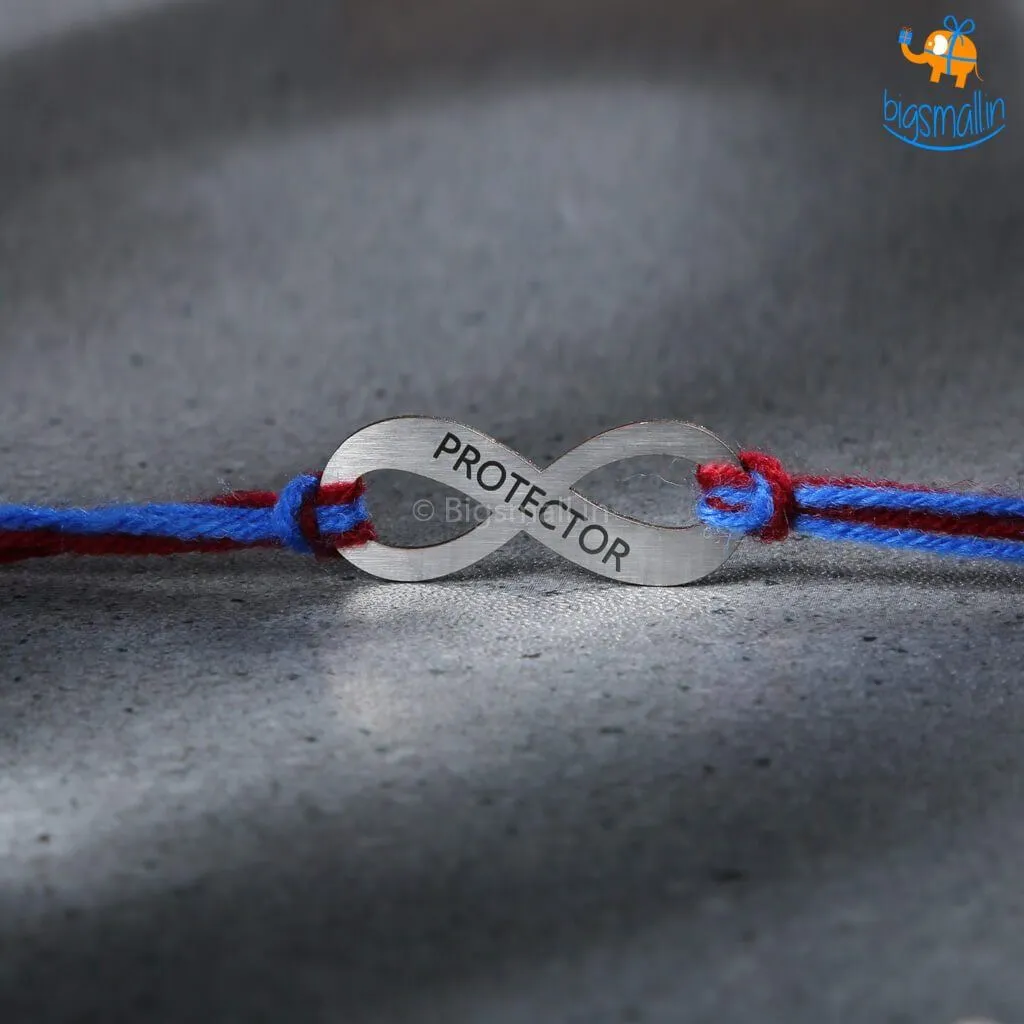 Protector Bro Rakhi Keychain