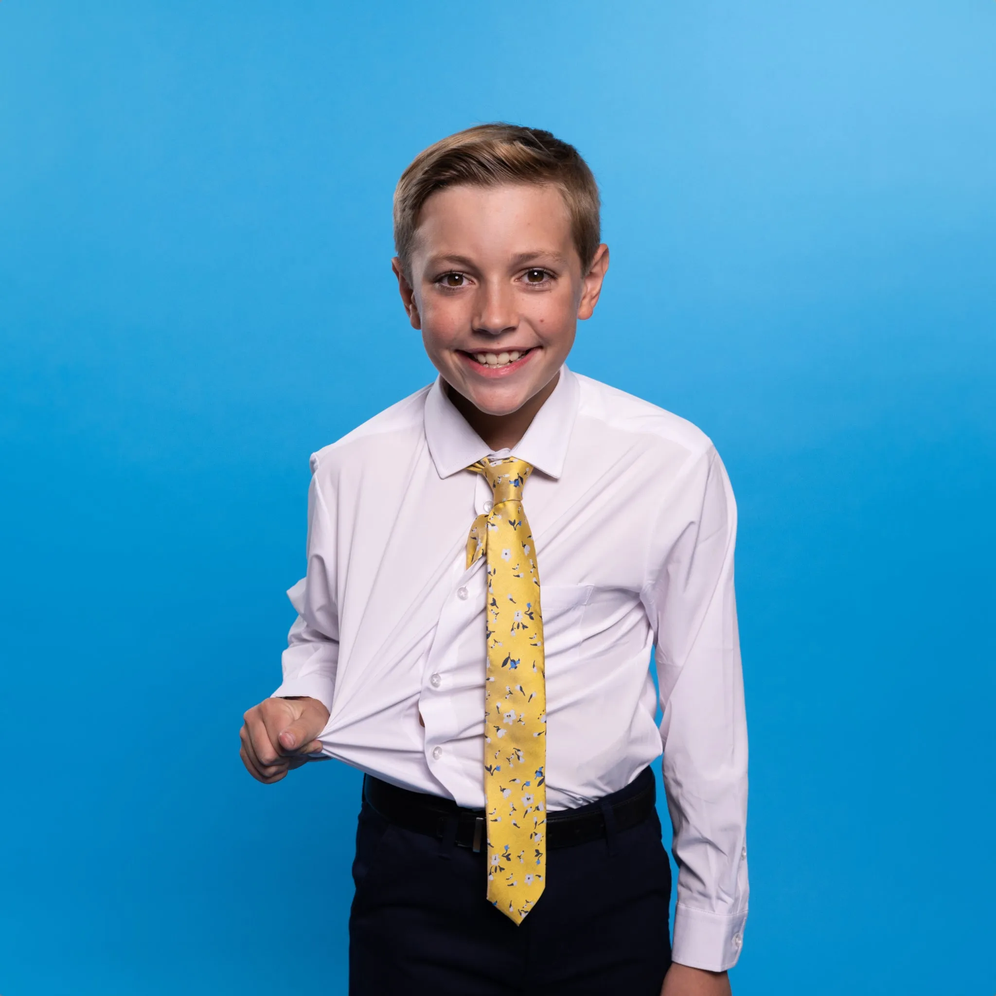 Range Shirt - White Long Sleeve - Kids