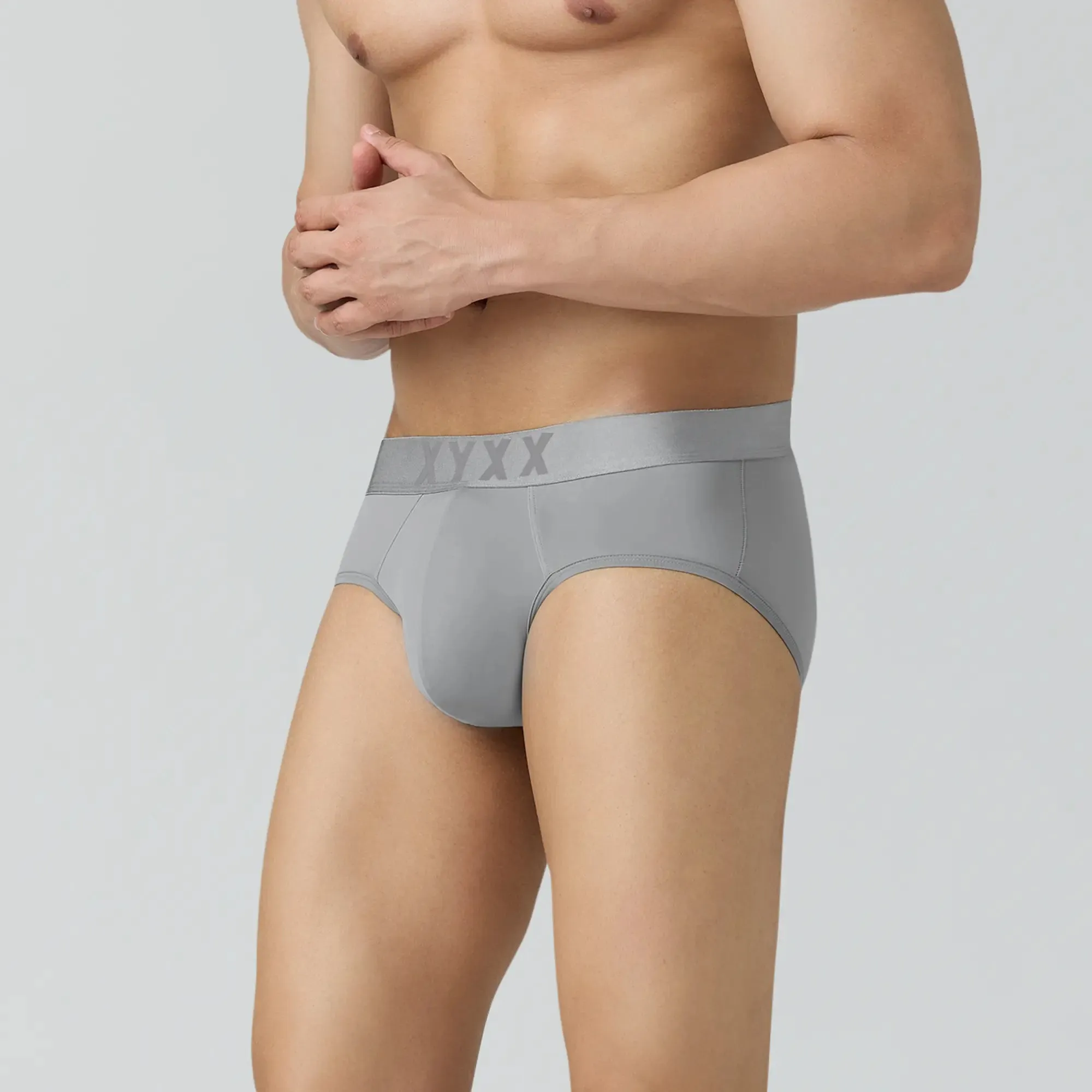 Rev Tactel Briefs Ash Grey