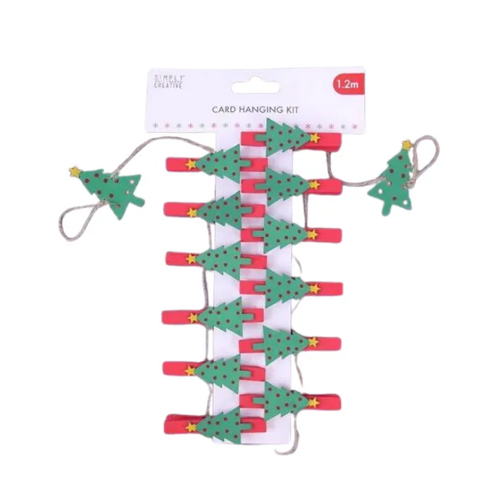 Simply Creative Basics Card Hanging Kit - Christmas Trees (SCWDN025X19)