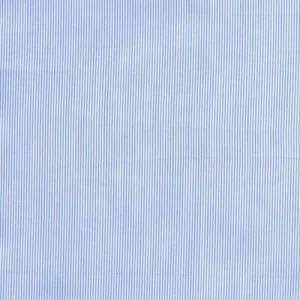 Sky Blue Fine Stripe Classic Custom Shirt 100c 100*120 Sas681a